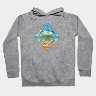 Gulf Islands National Seashore with Blue Crab on Beach Hoodie